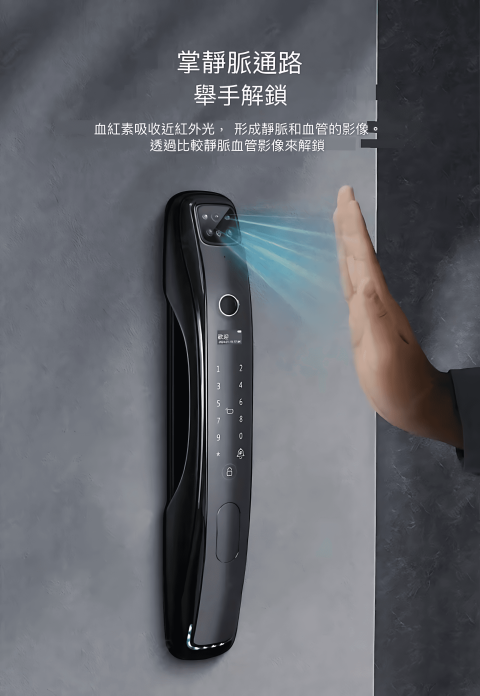 Wicks TA-01 掌靜脈人面智能門鎖 - Image 5